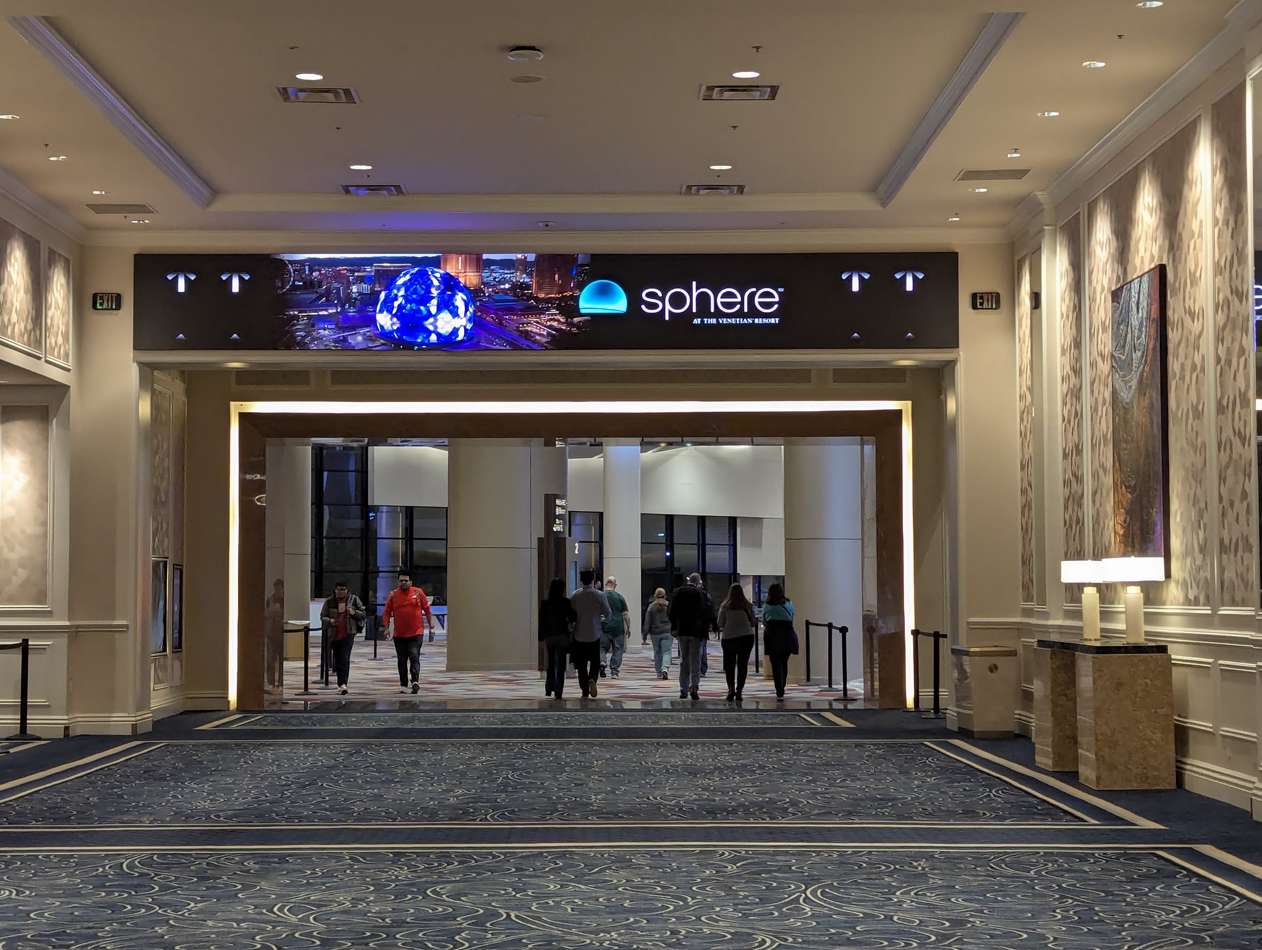 Las Vegas, the Sphere, V-U2, Kari Sanders, Michael Sanders